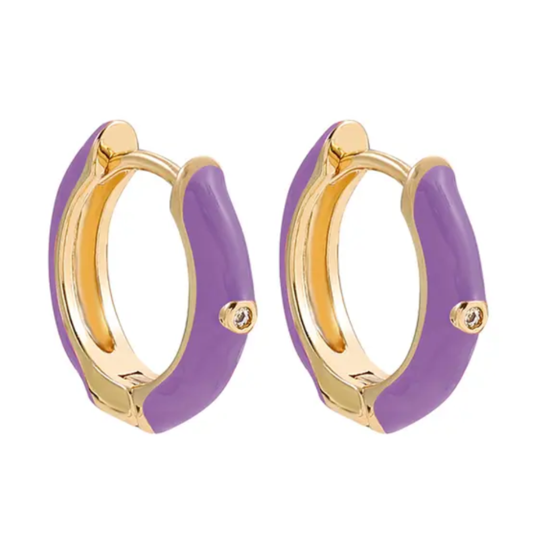 Mini zarcillos gold colores