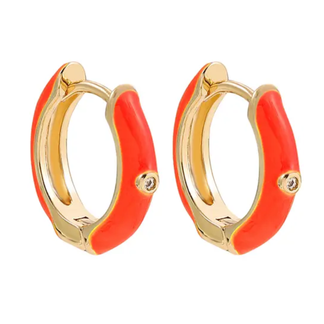 Mini zarcillos gold colores