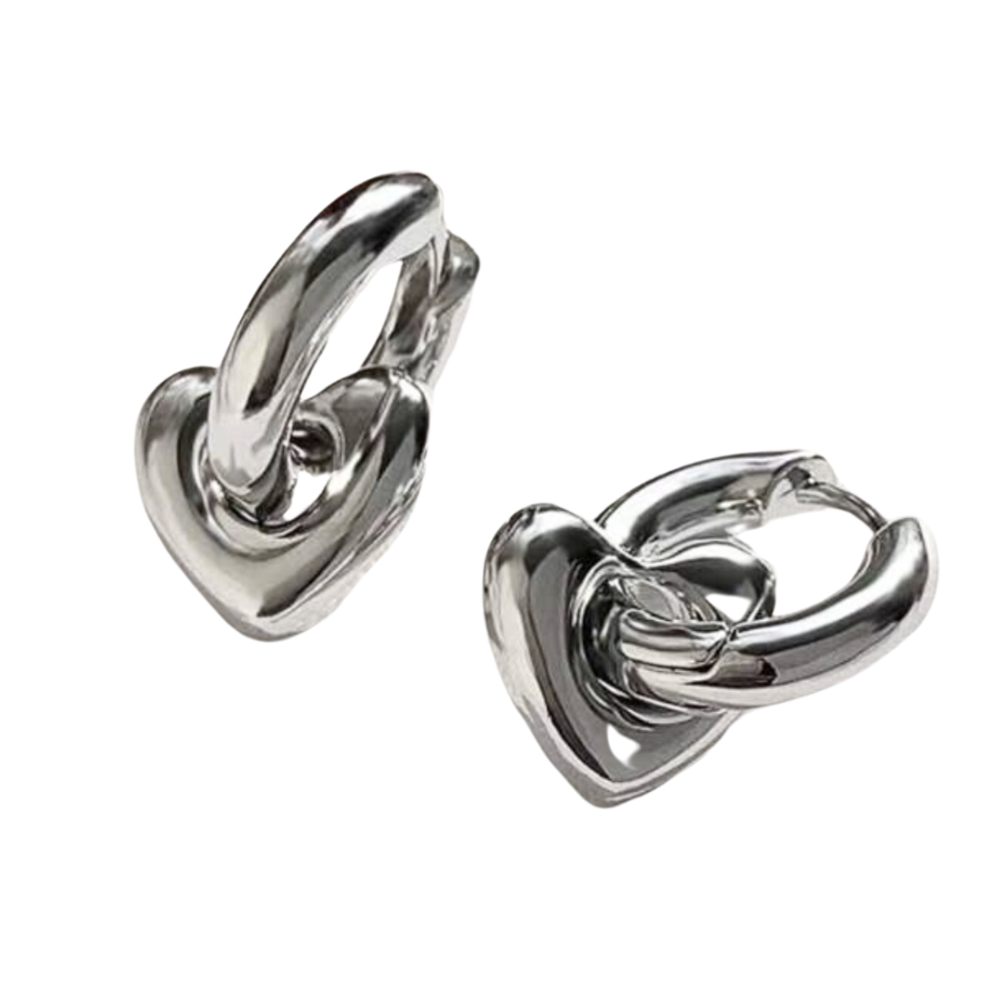 Zarcillos silver