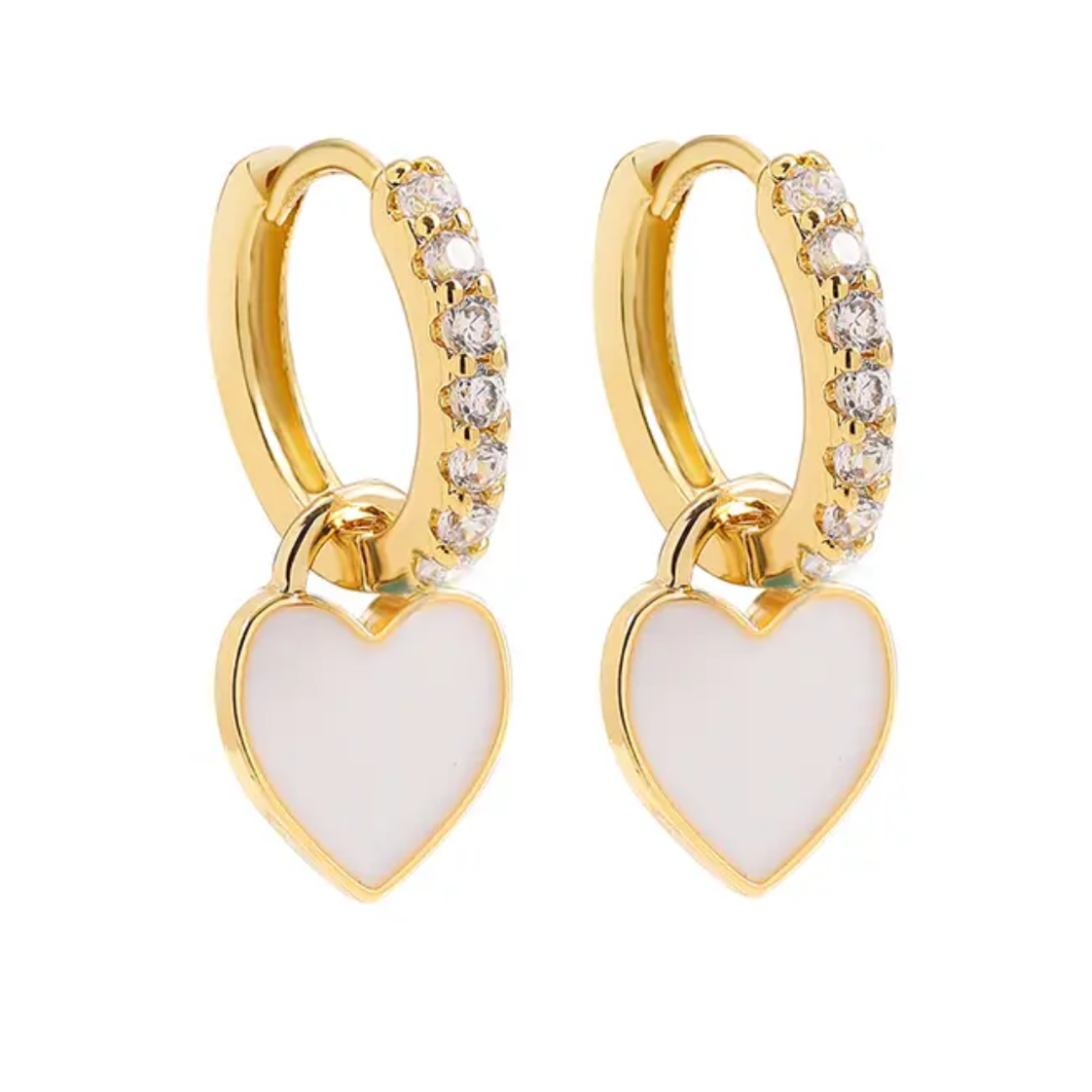 Zarcillos gold colores
