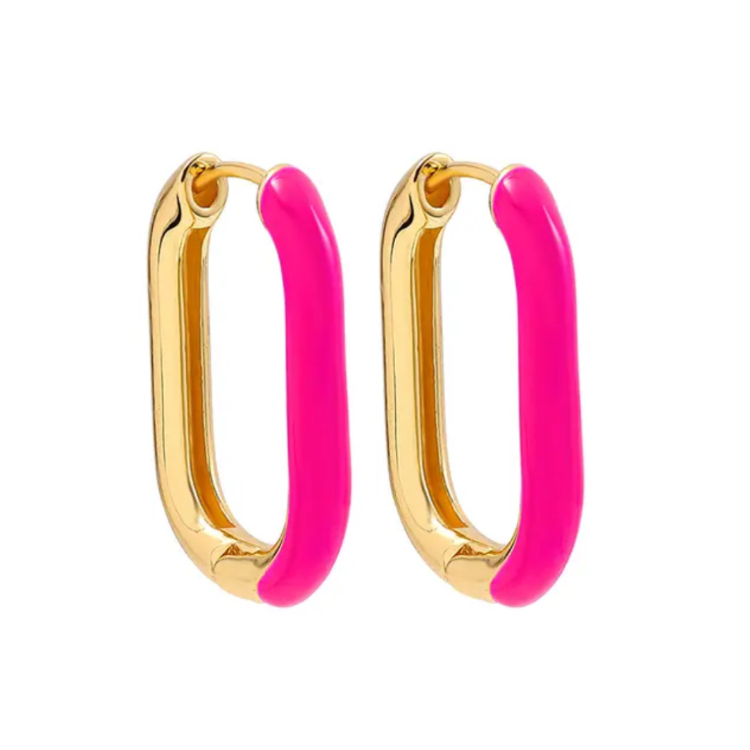 Zarcillos gold colores