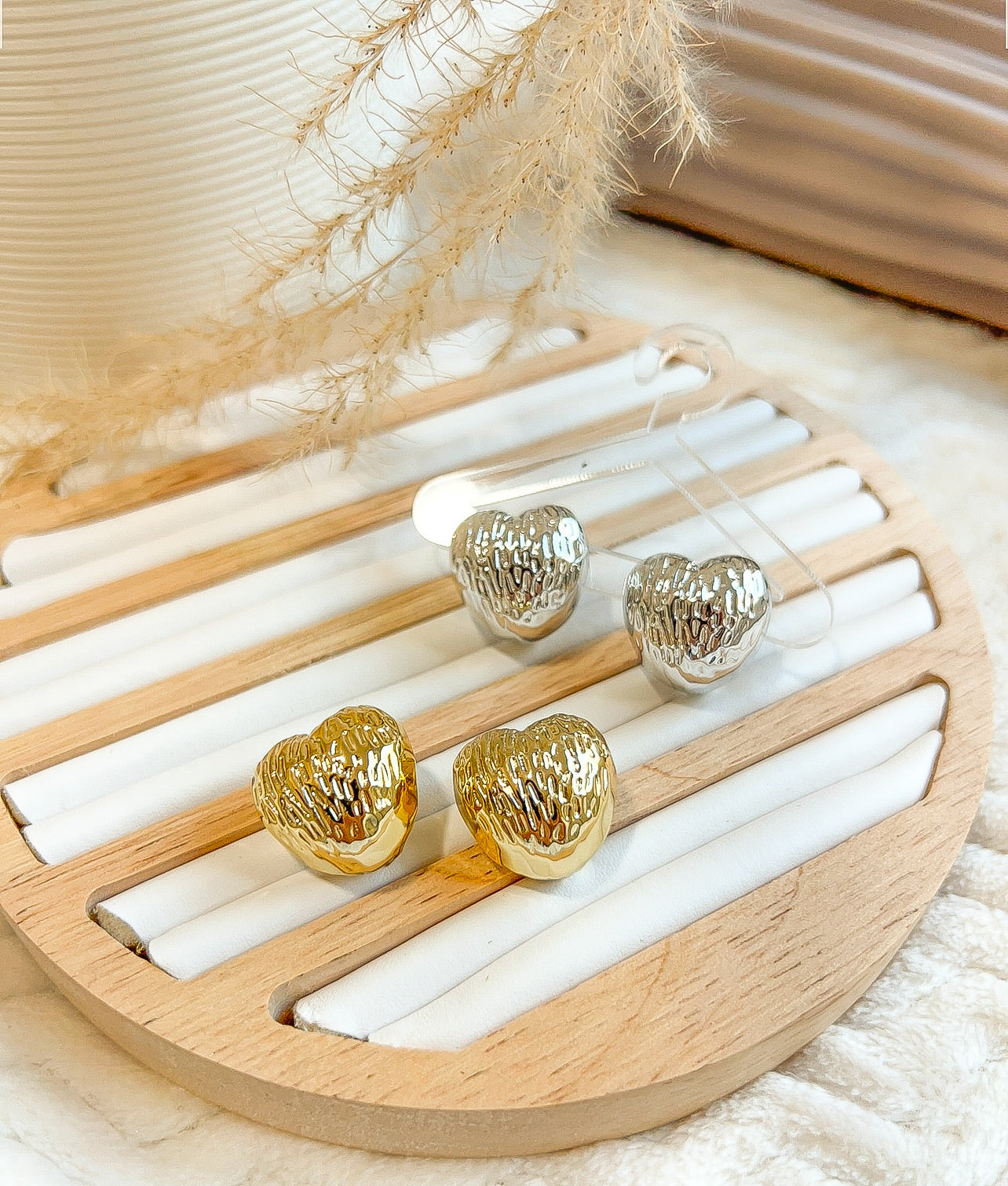 Zarcillos gold & silver