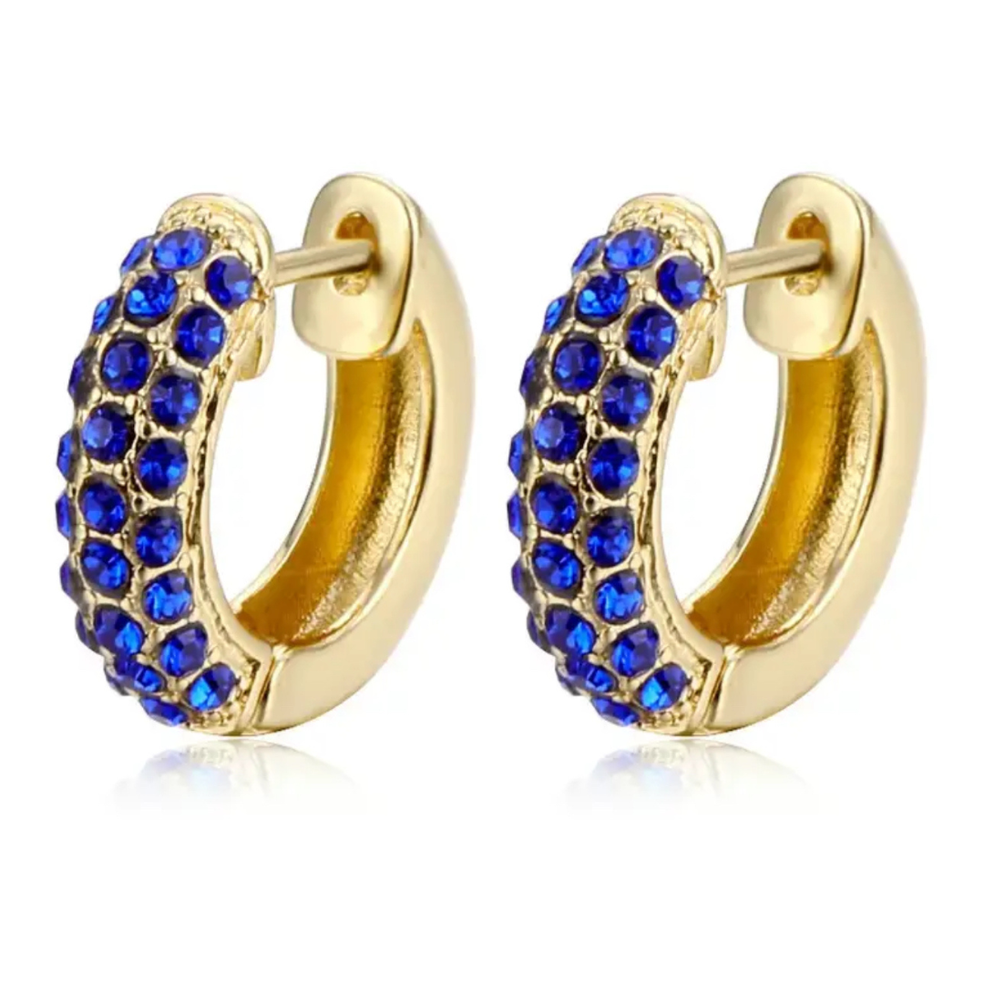 Zarcillos gold colores