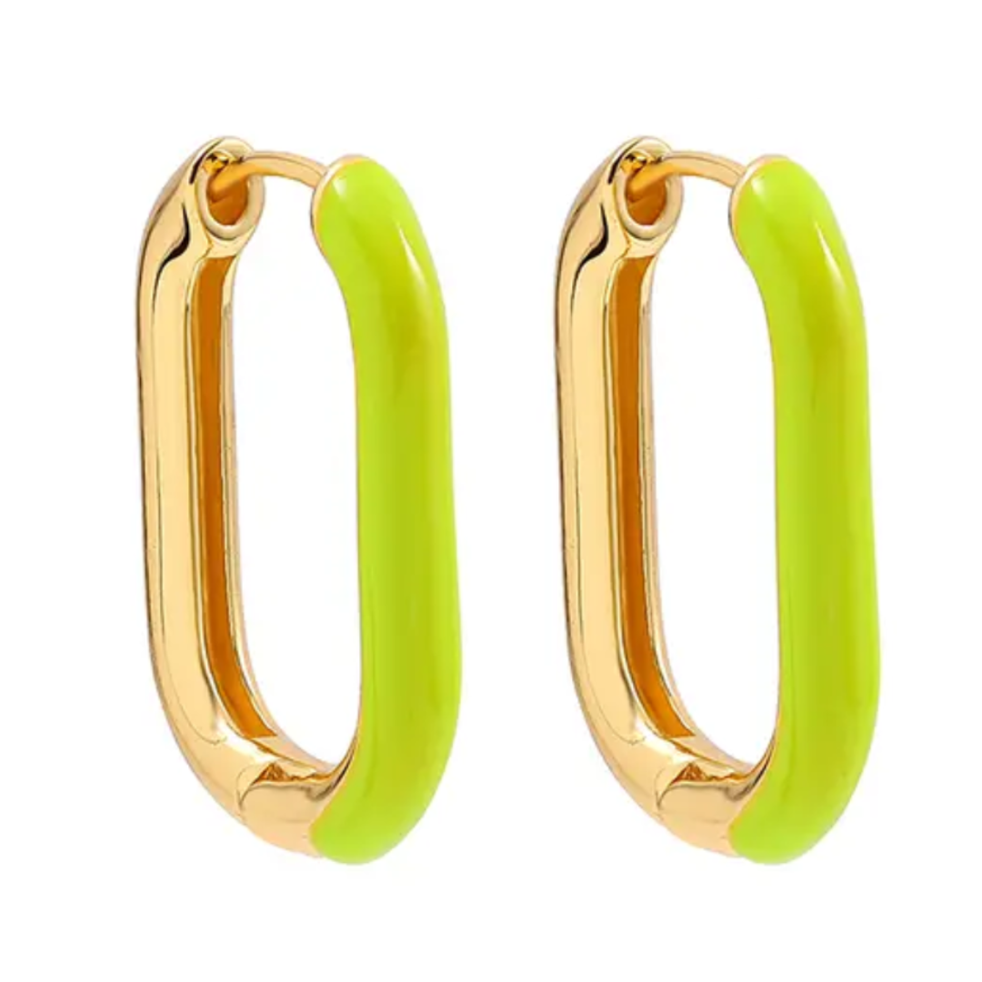 Zarcillos gold colores