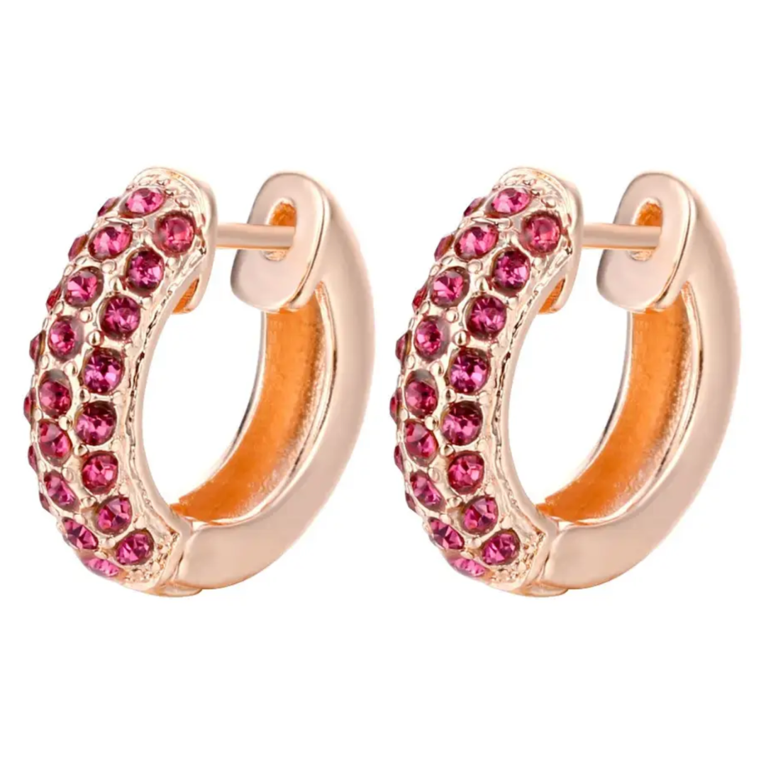 Zarcillos gold colores