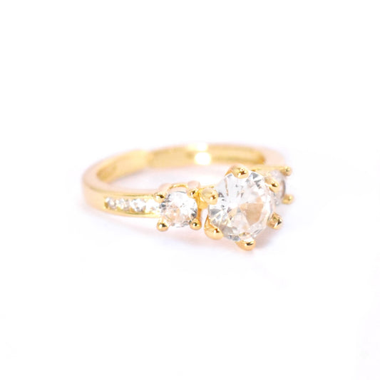 Anillo gold de promesa