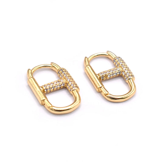 Zarcillos gold