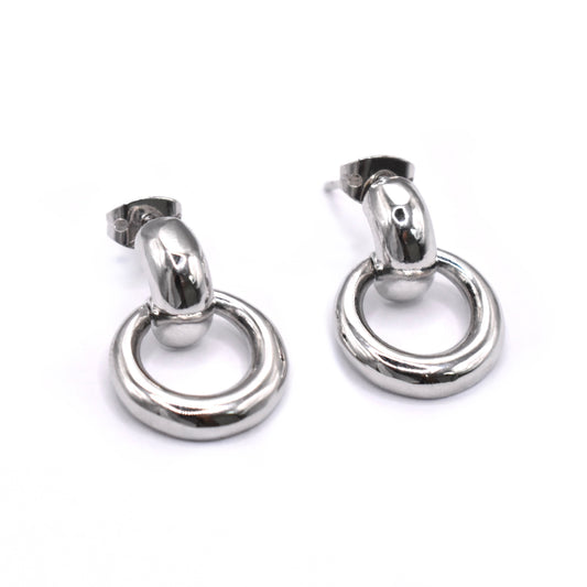 Zarcillos silver