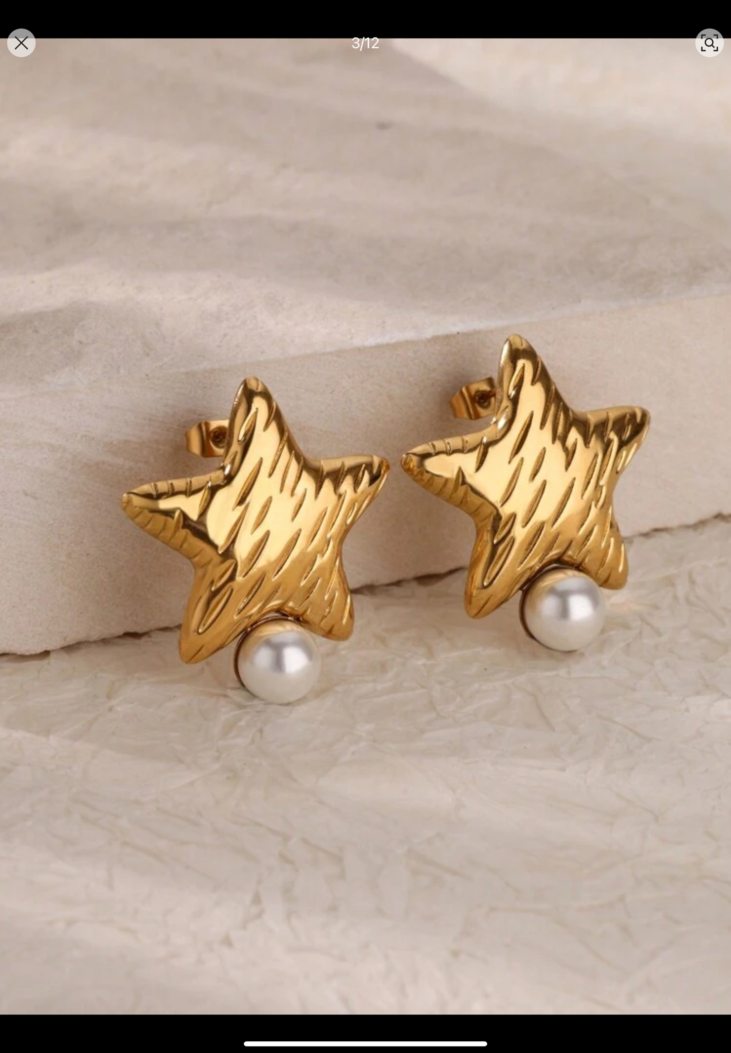 Zarcillos gold