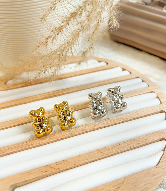 Zarcillos gold & silver