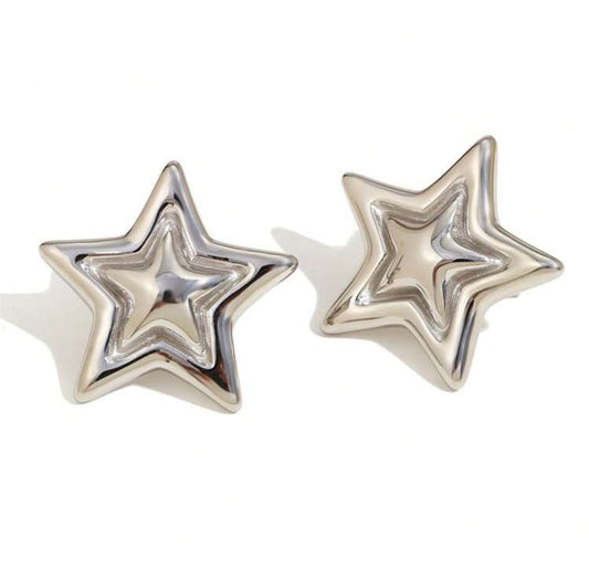 Zarcillos silver
